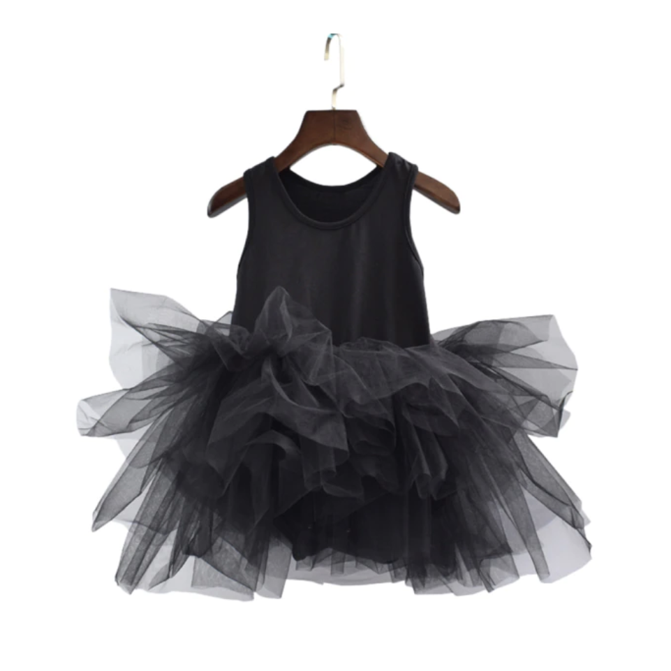 tutu dress in black