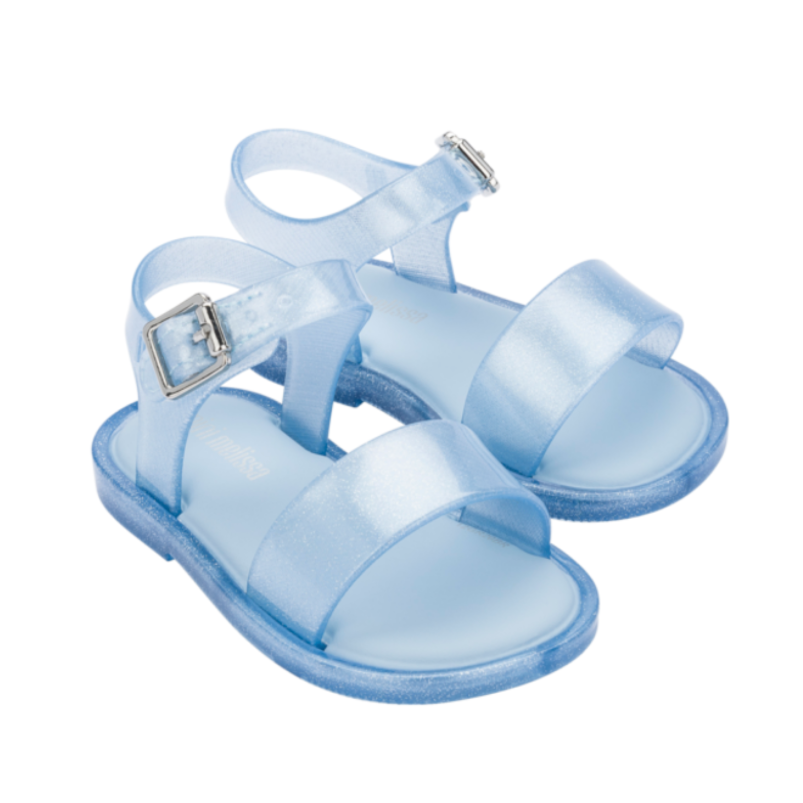 mar sandal in baby blue