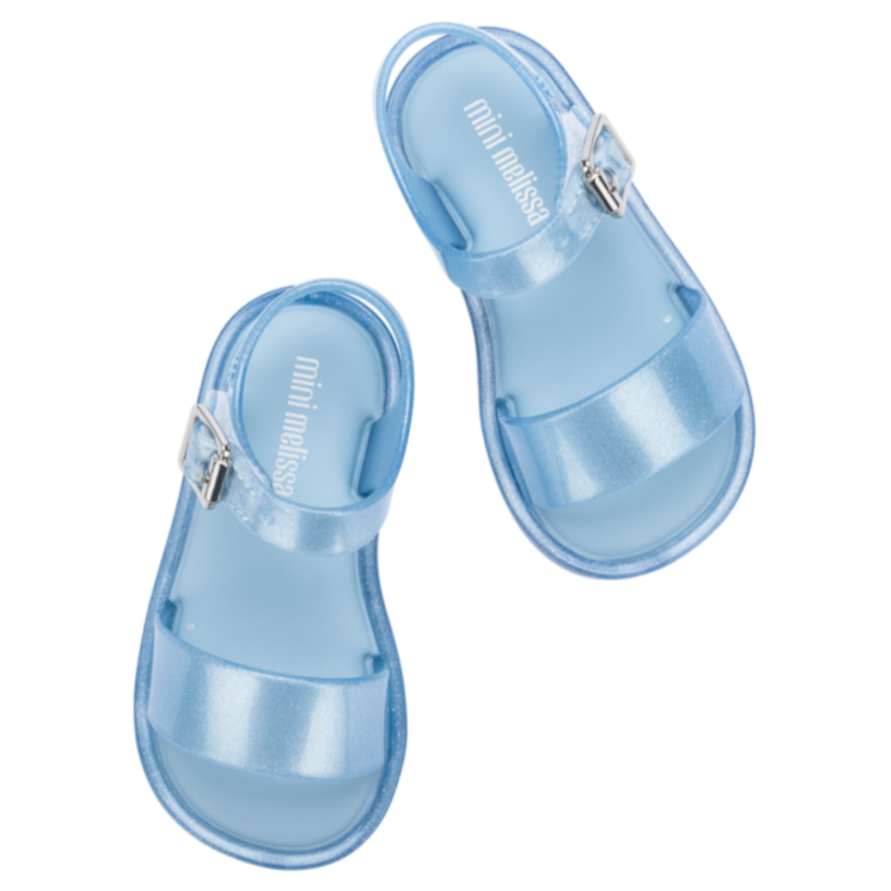 mar sandal in baby blue