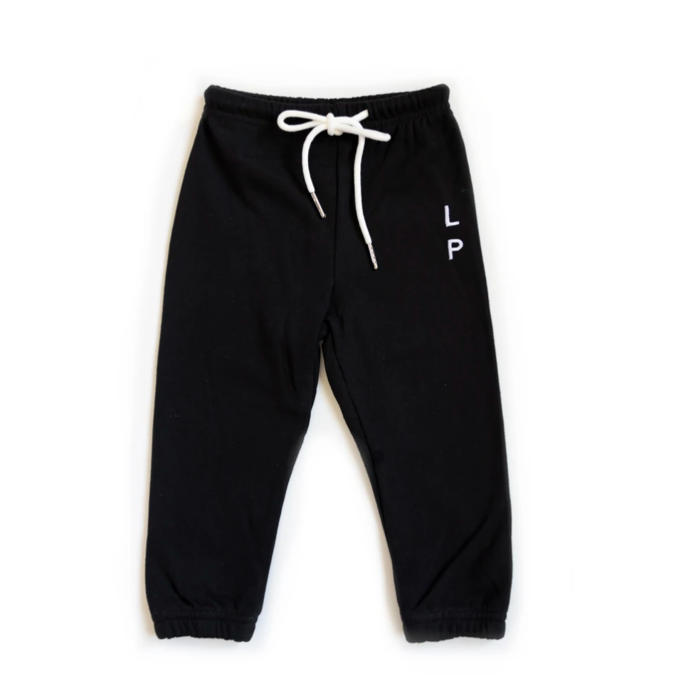 the basic track pant in black