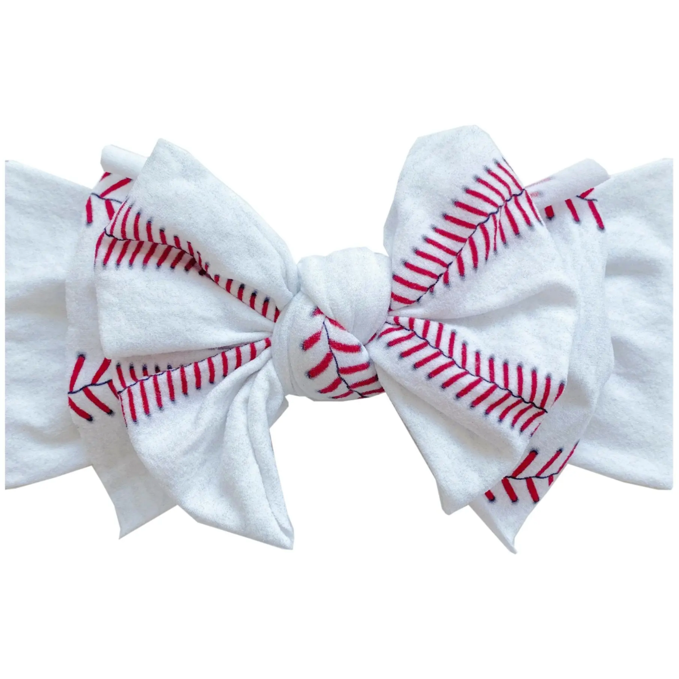 ball game printed bow