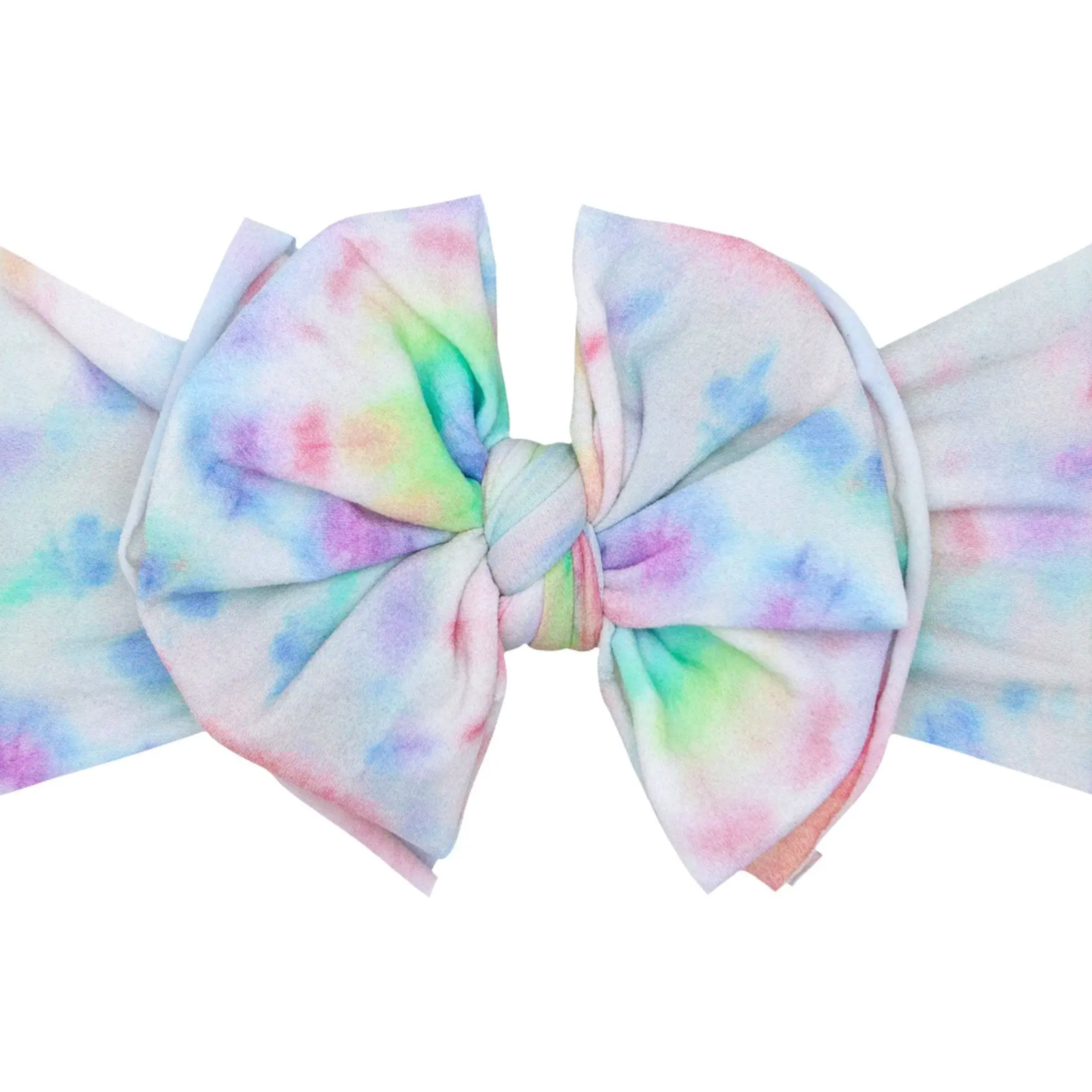 tie dye printed bow