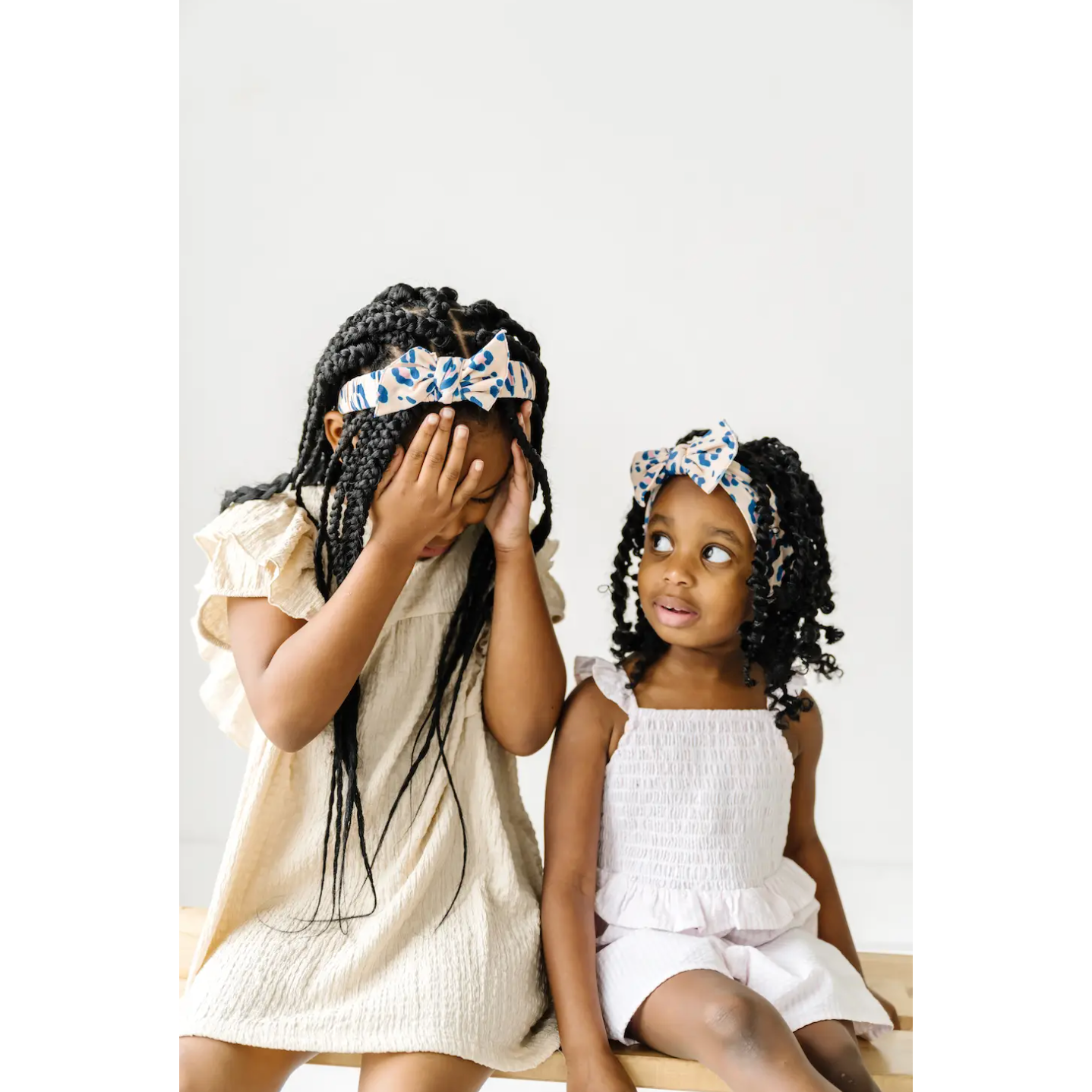 cleo printed bow
