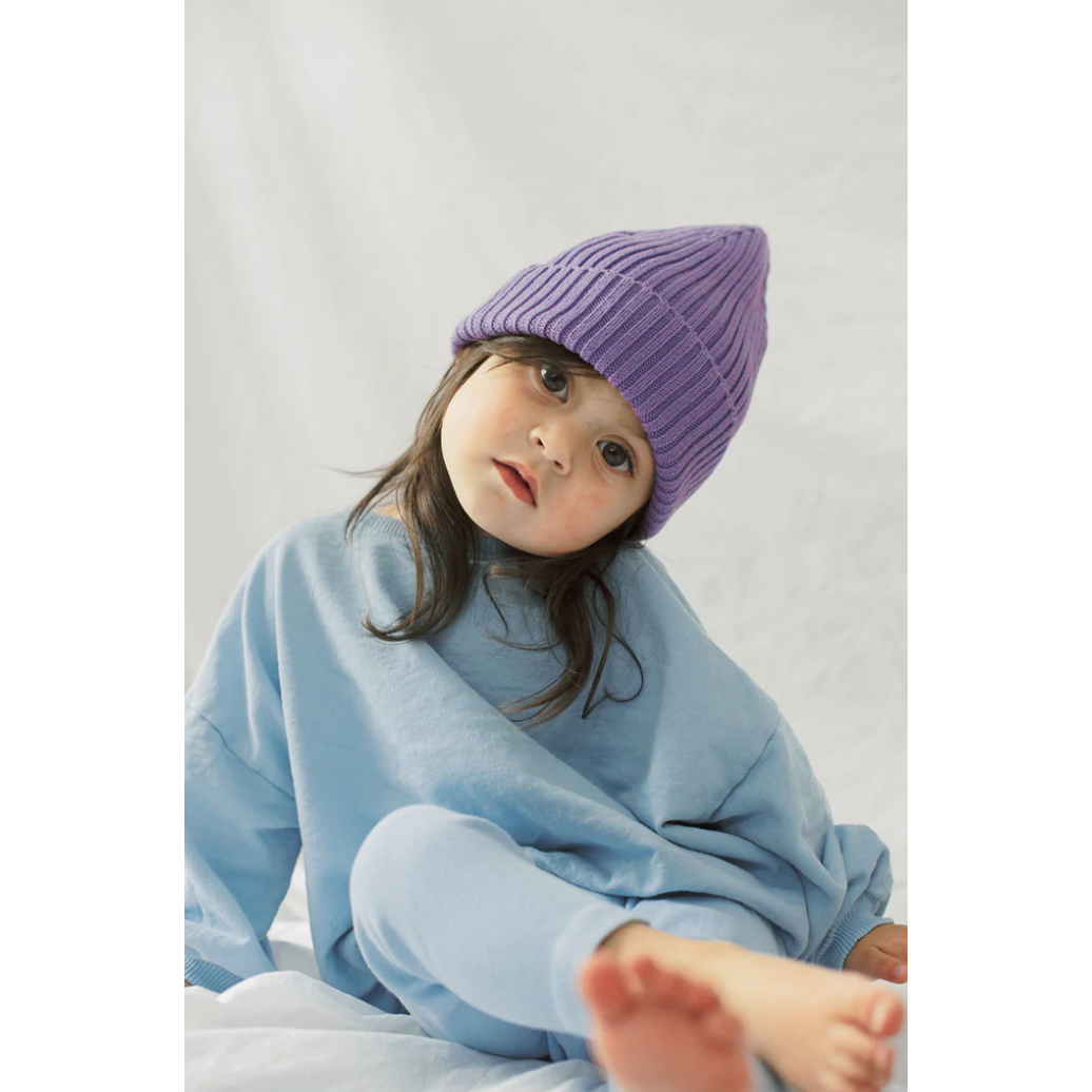 sky blue crewneck lounge set