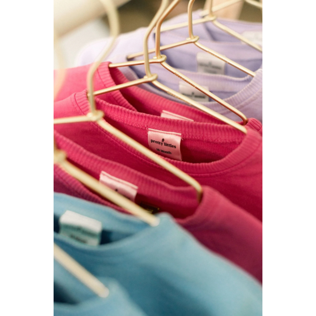 bubblegum crewneck lounge set