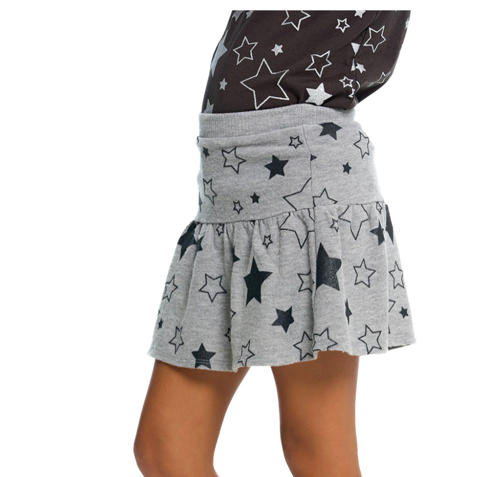 glitter star skort