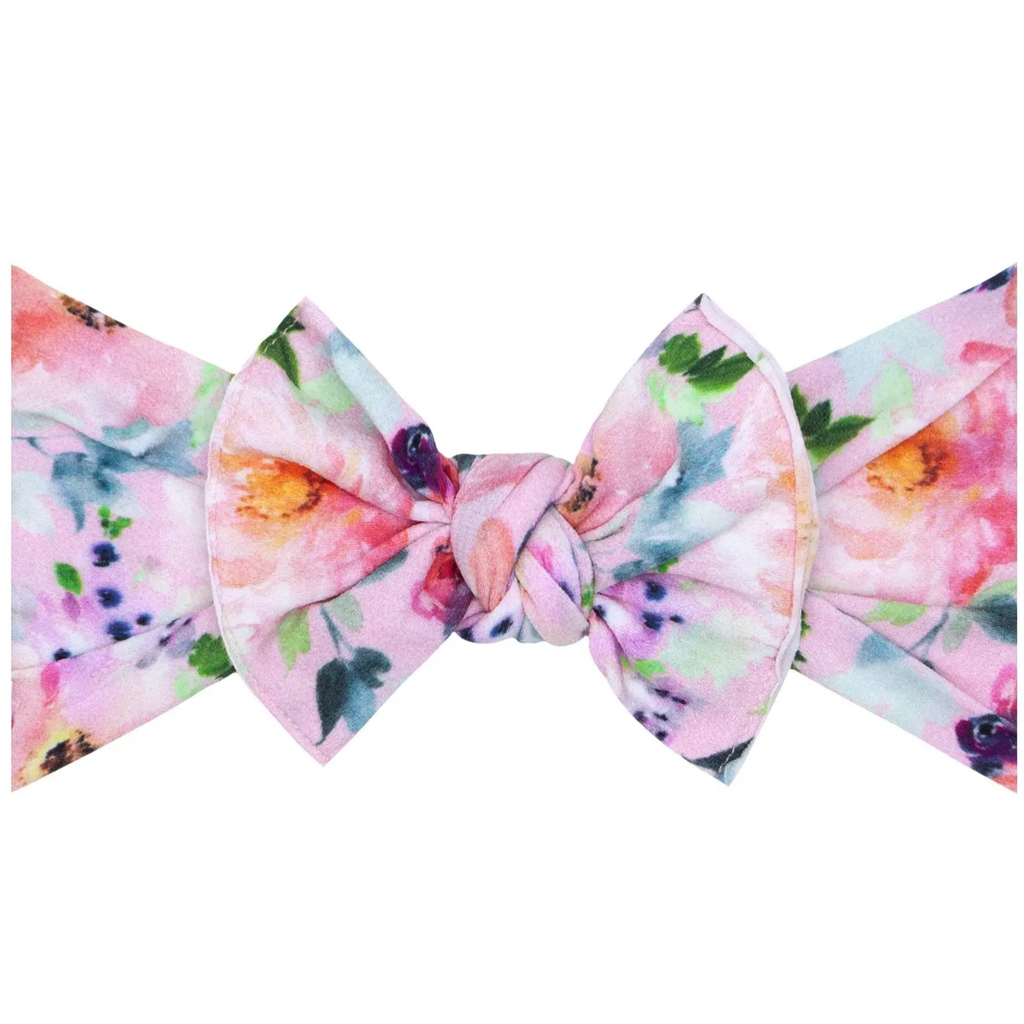 simone floral printed bow