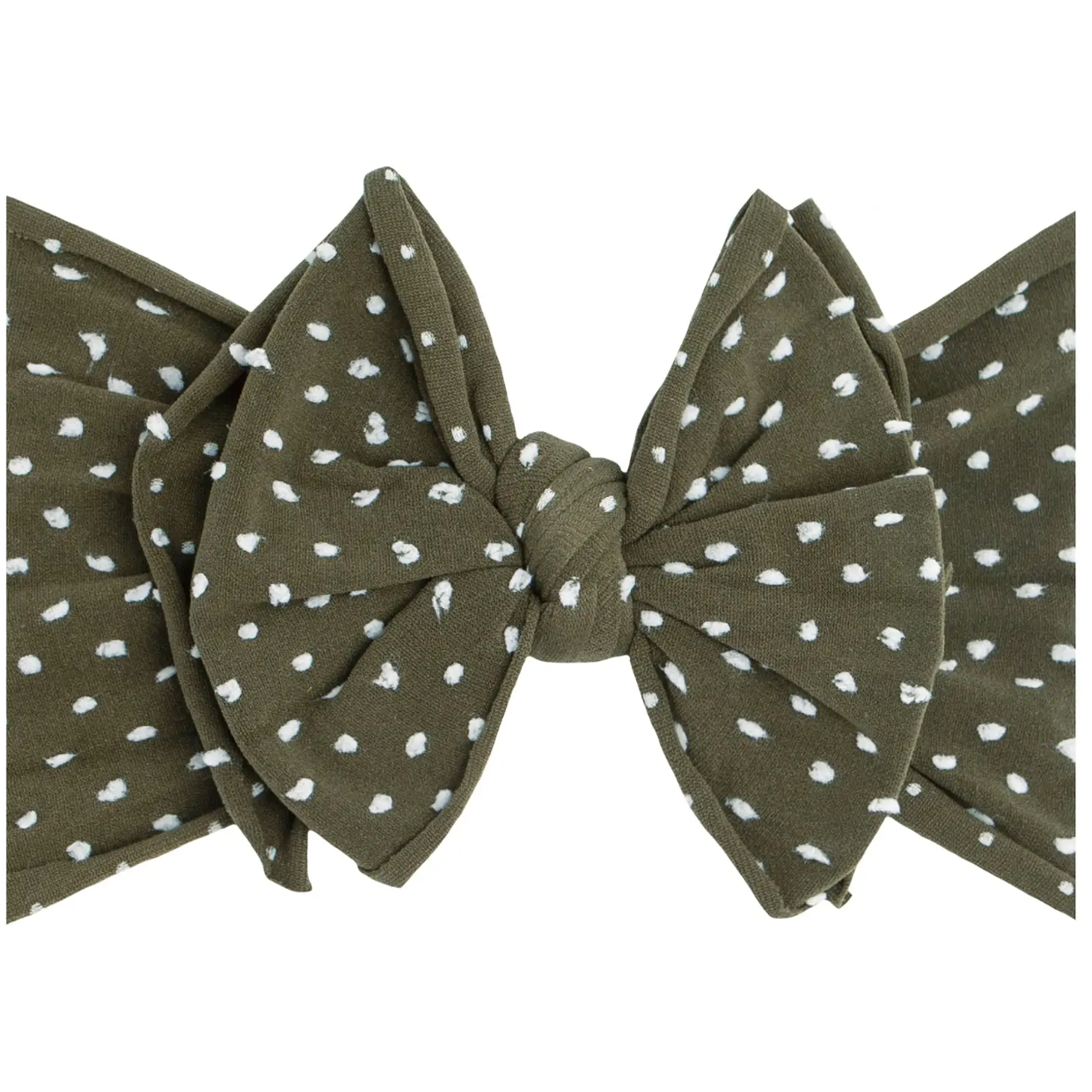 artichoke dot knot bow