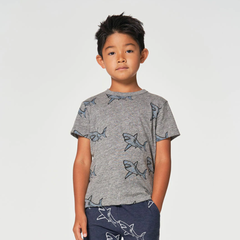 shark bite tee