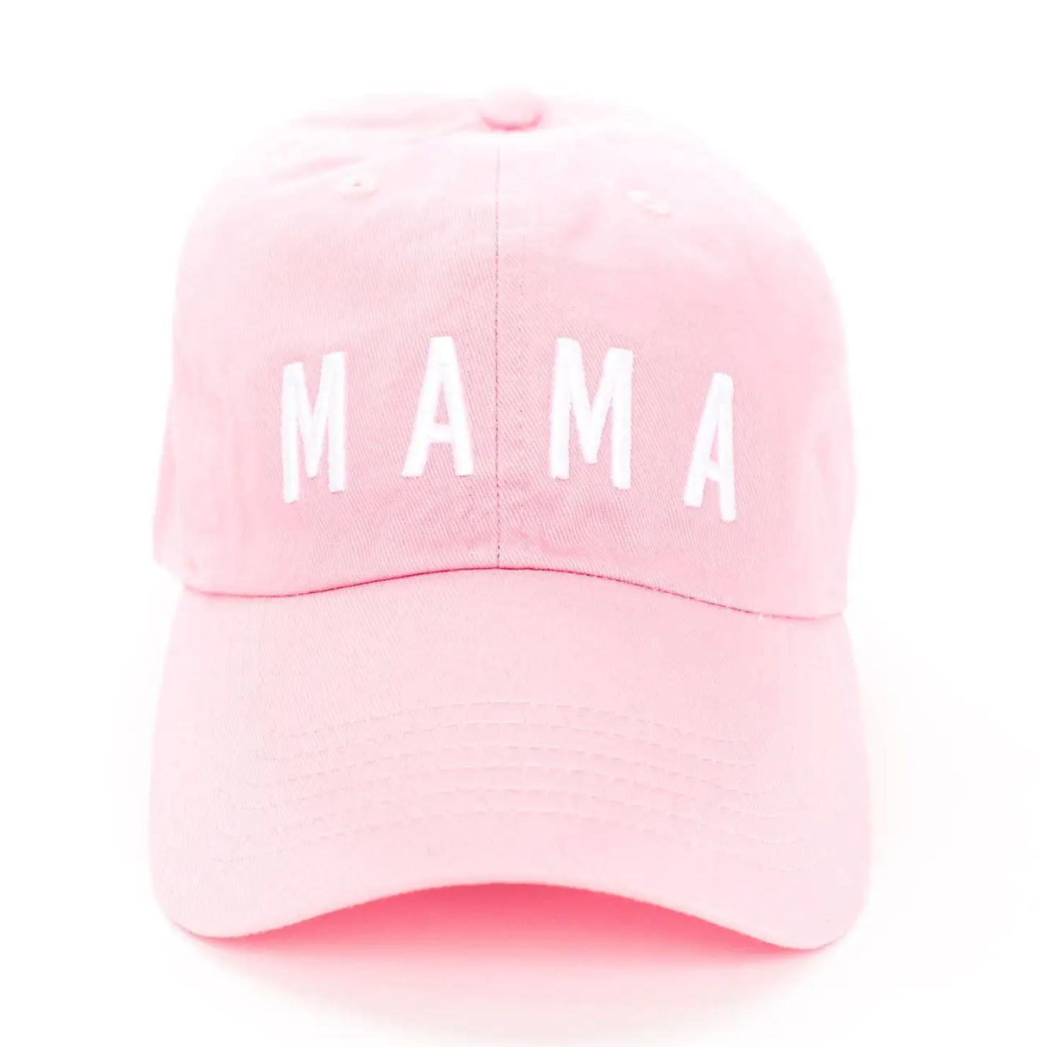 mama hat in light pink