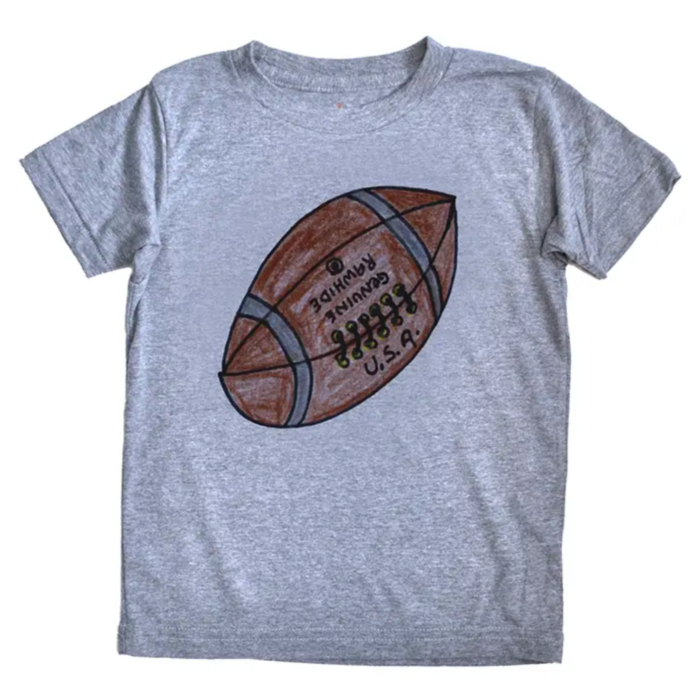 football triblend tee