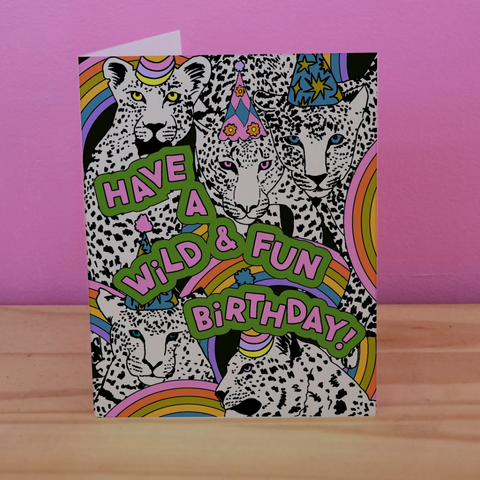 wild n fun birthday card
