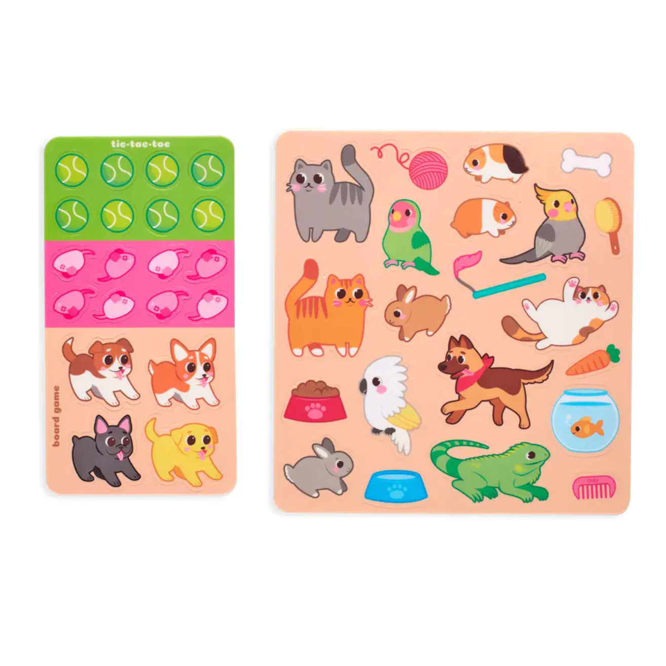 play again! mini on-the-go activity kit - pet play and