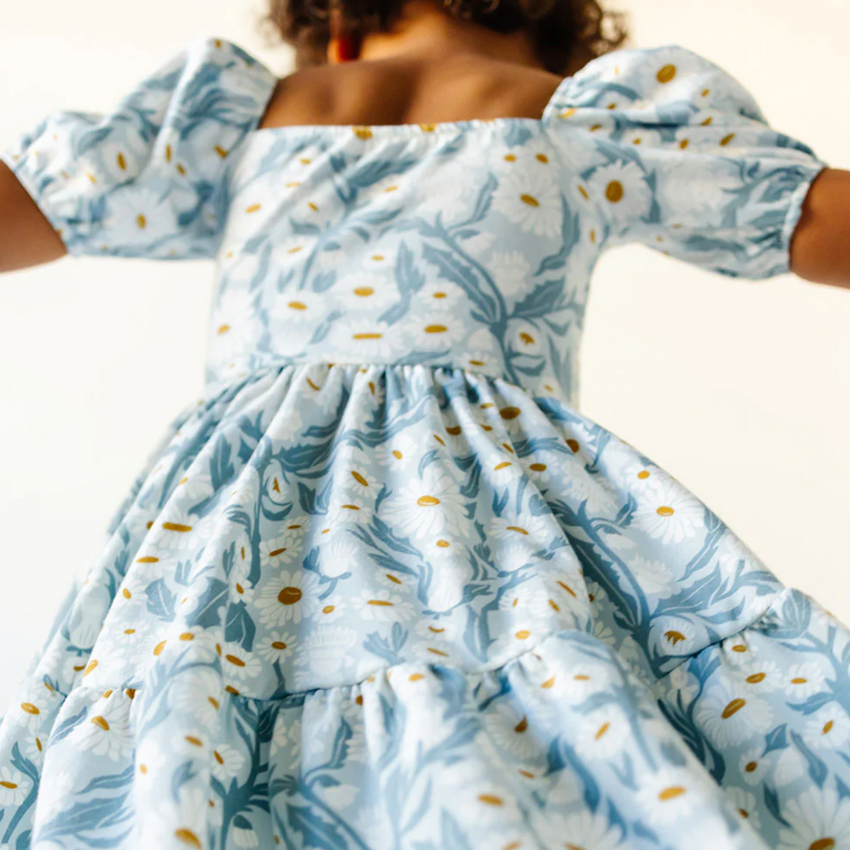 the juliet dress dress in woodblock floral