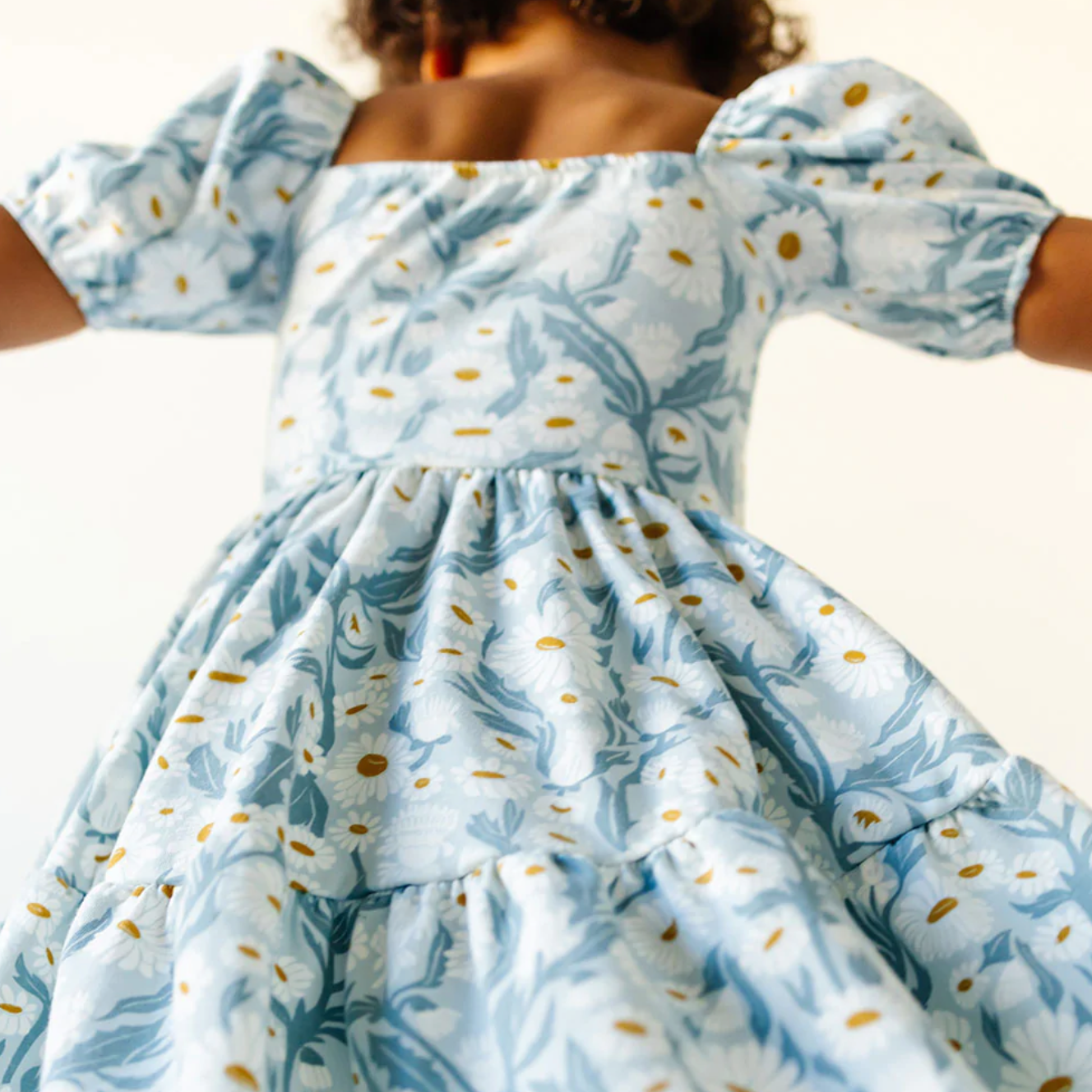 the juliet dress dress in woodblock floral