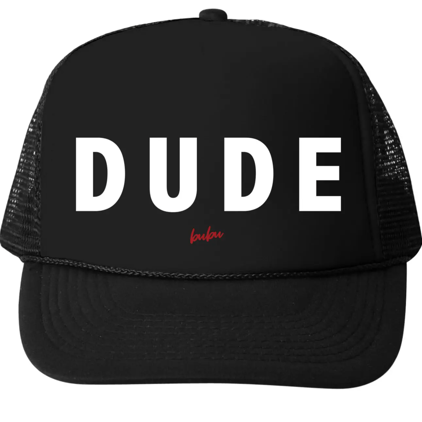 dude trucker hat