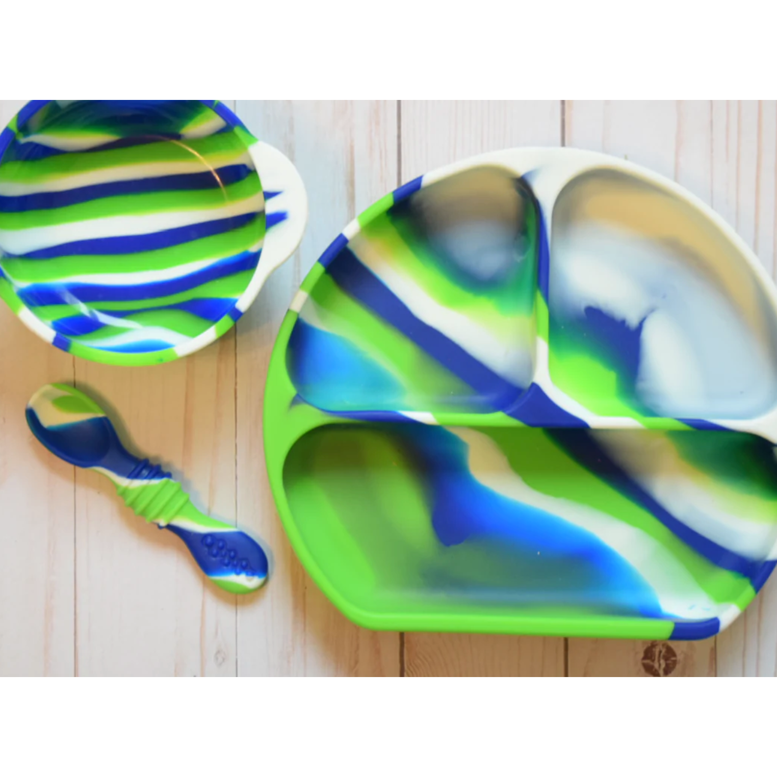 silicone tableware set