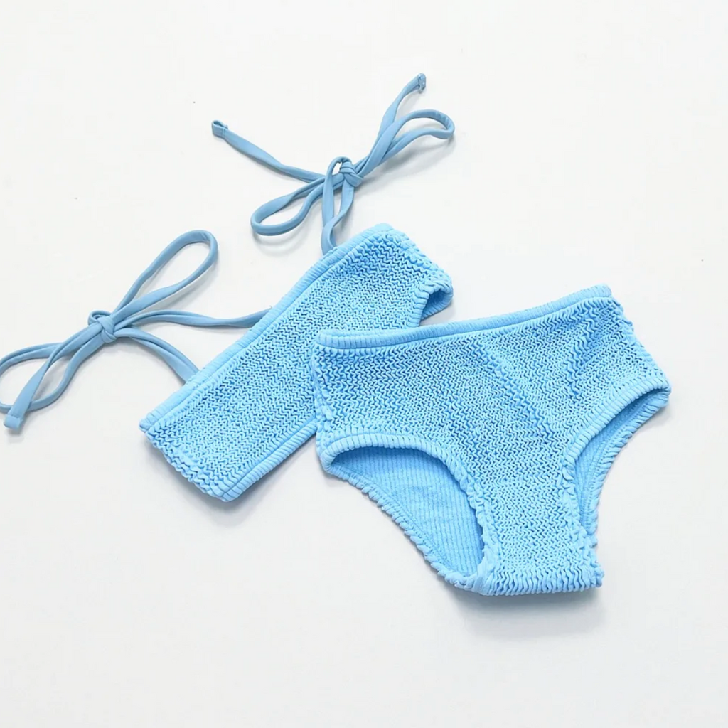 mimi bikini in tropical blue