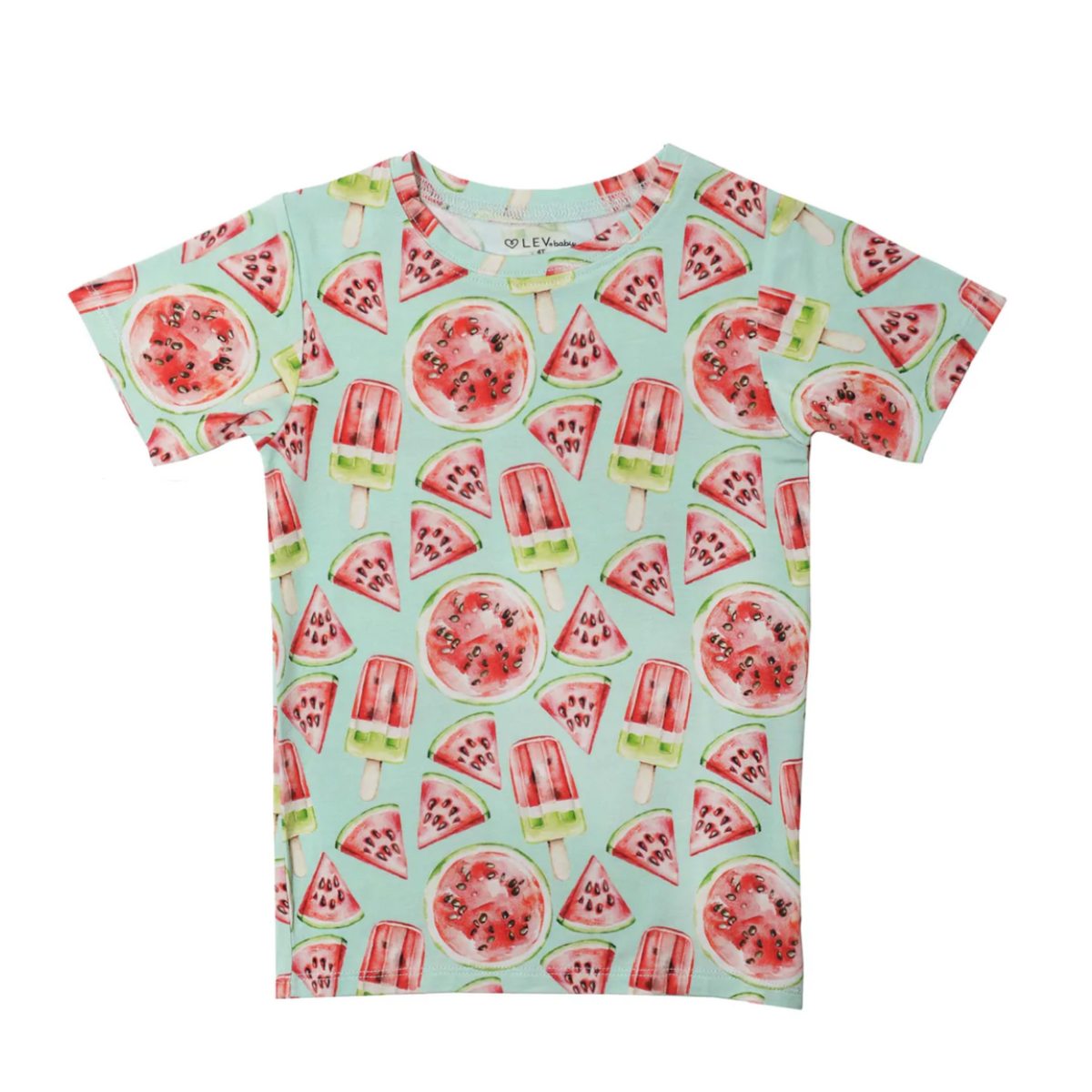 summer toddler lounge pajama set