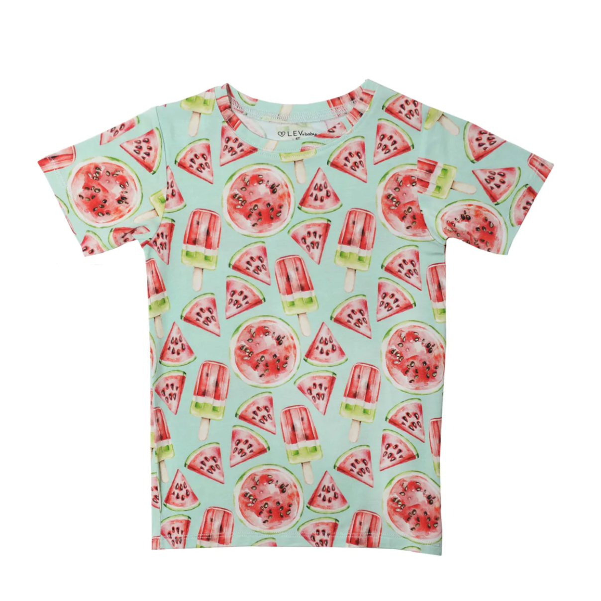 summer toddler lounge pajama set