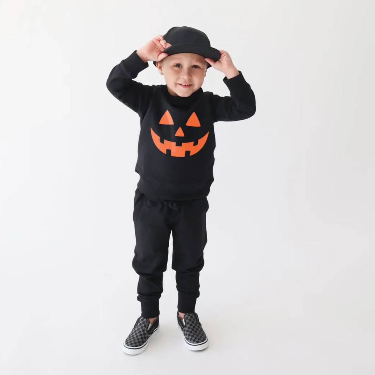 "jack o lantern" halloween raglan sweatshirt