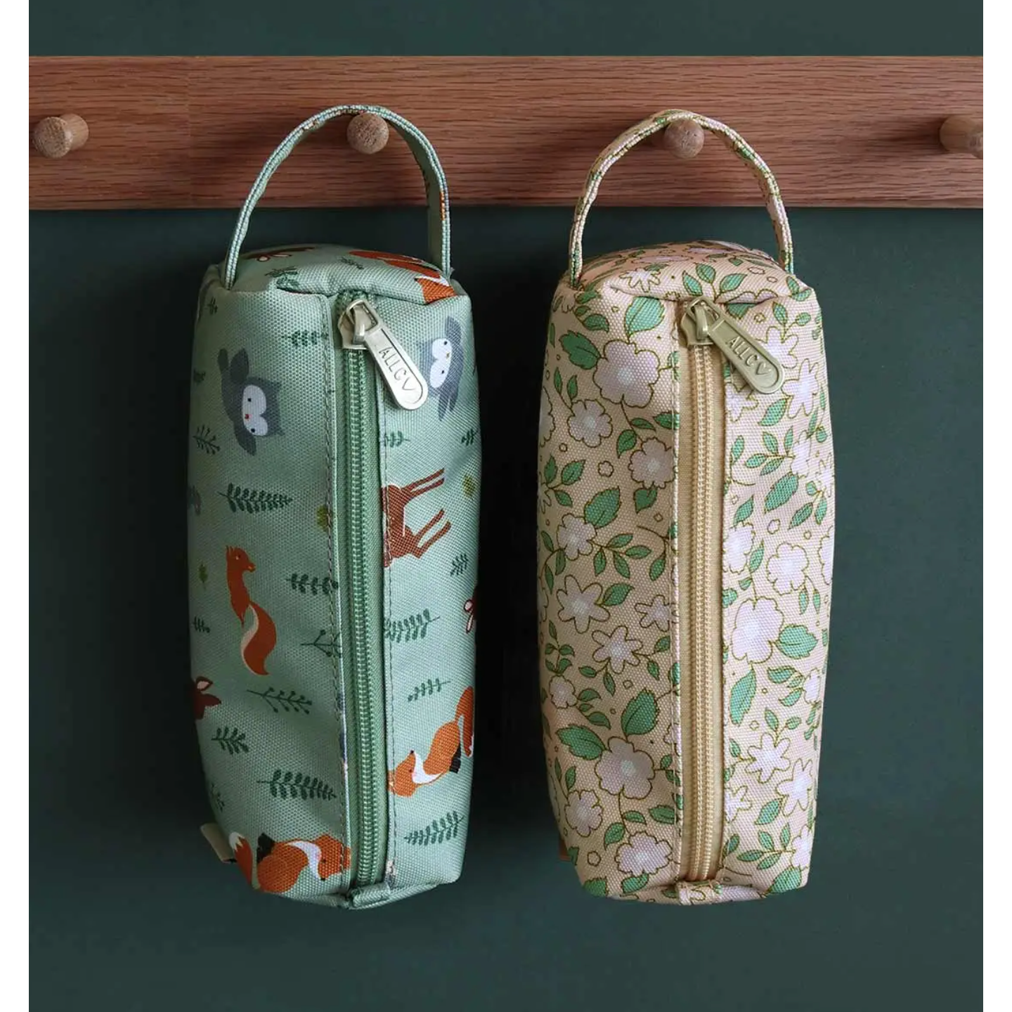 pink blossoms pencil case