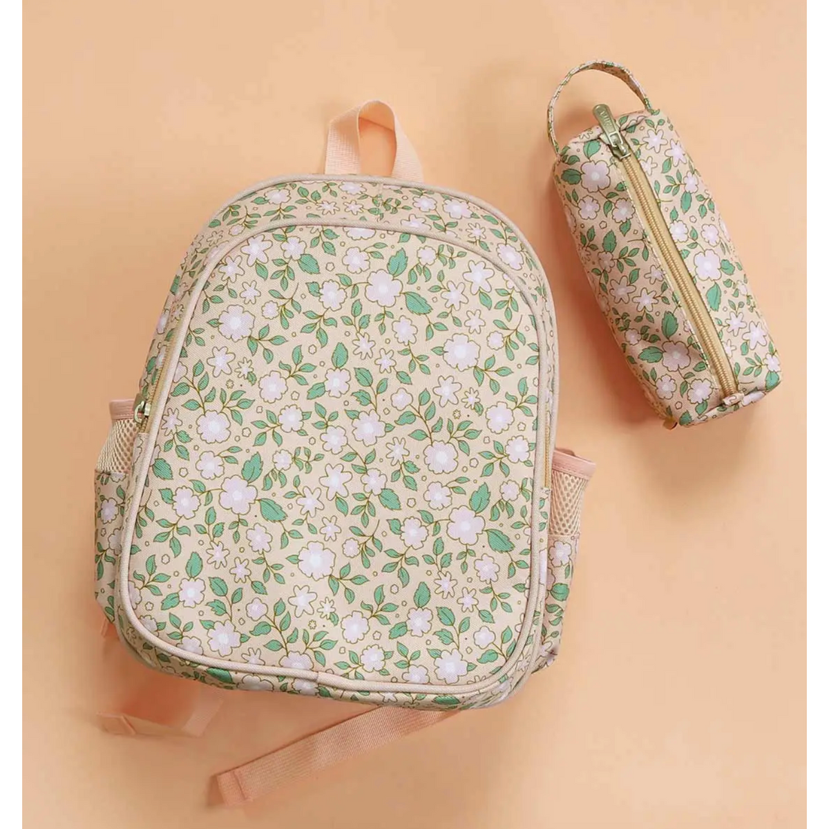 pink blossoms pencil case