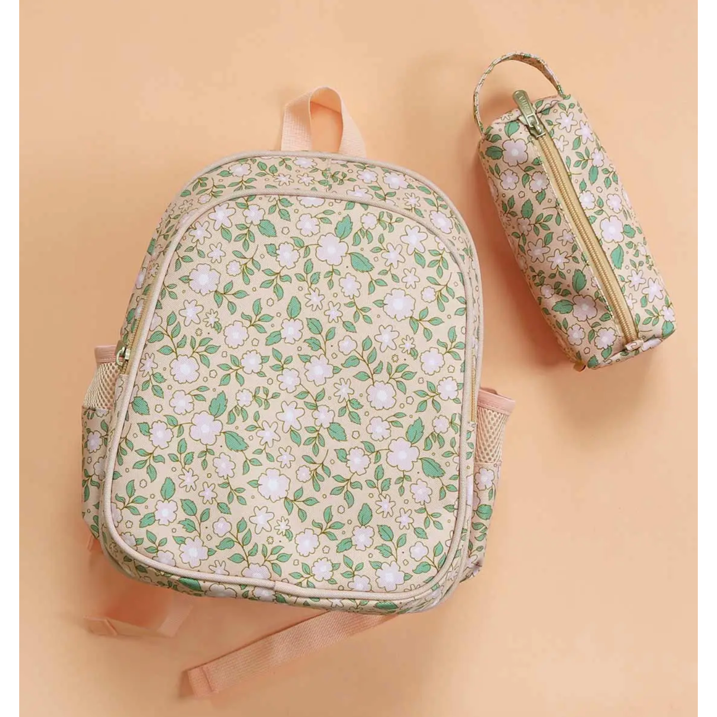 pink blossoms pencil case