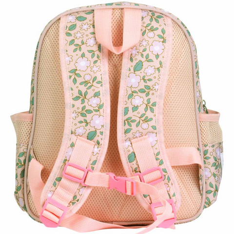 pink blossoms kids backpack