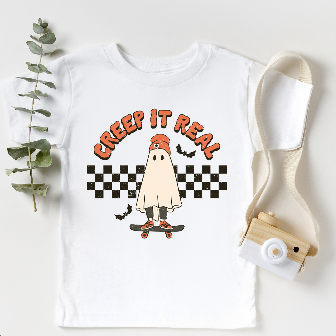 "creep it real" halloween kid's tee