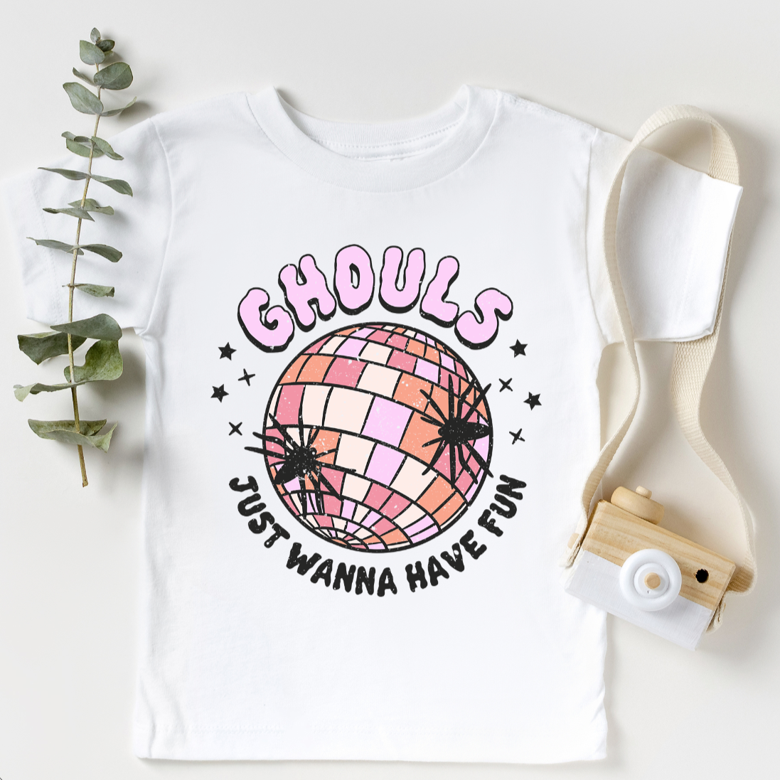 "ghouls just wanna have fun" halloween kid's tee