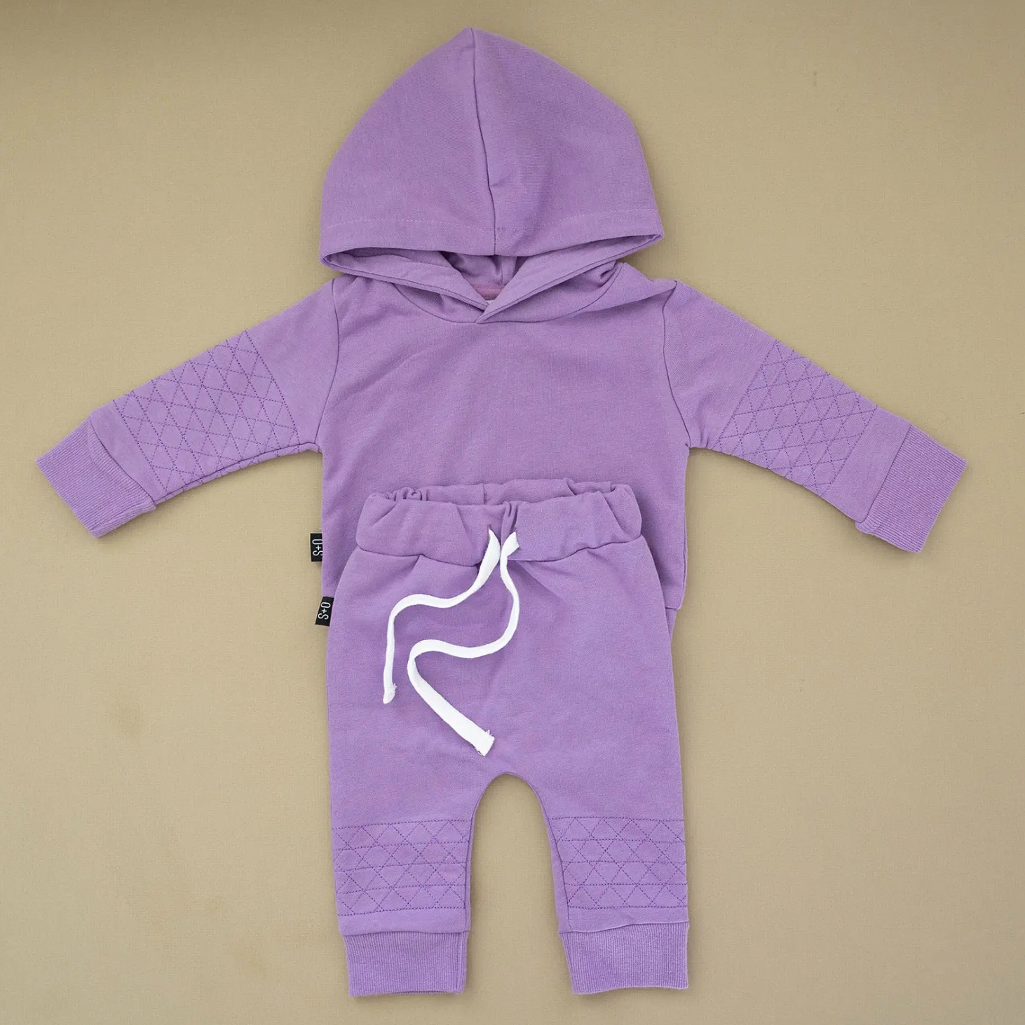 the lawson jogger set in purple