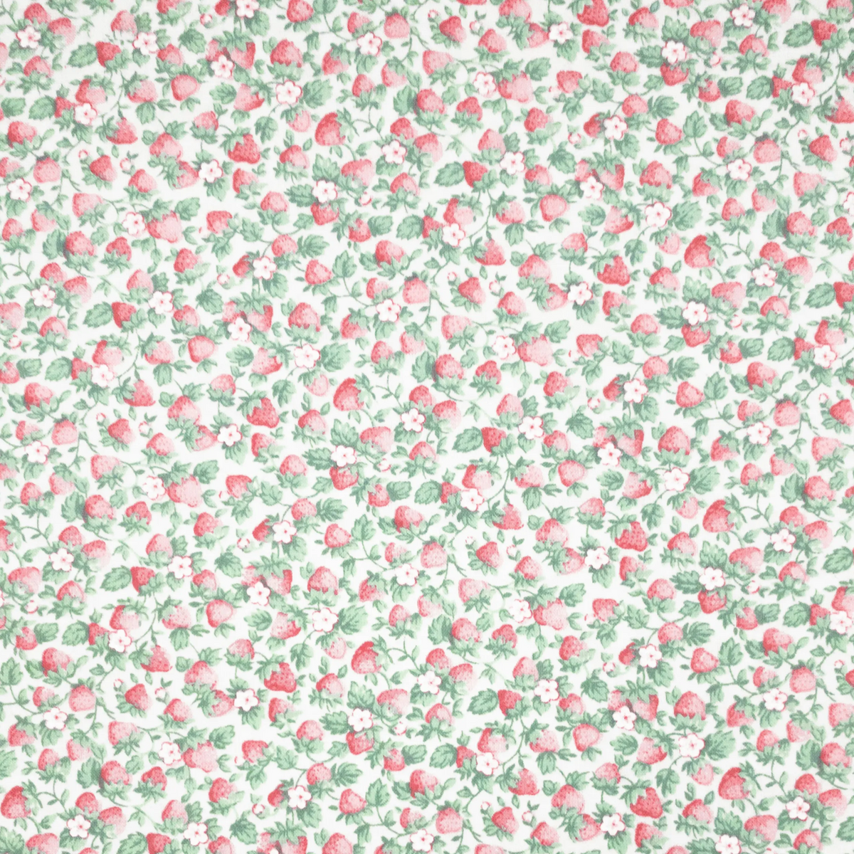 large hemmed-edge hair bow in strawberry