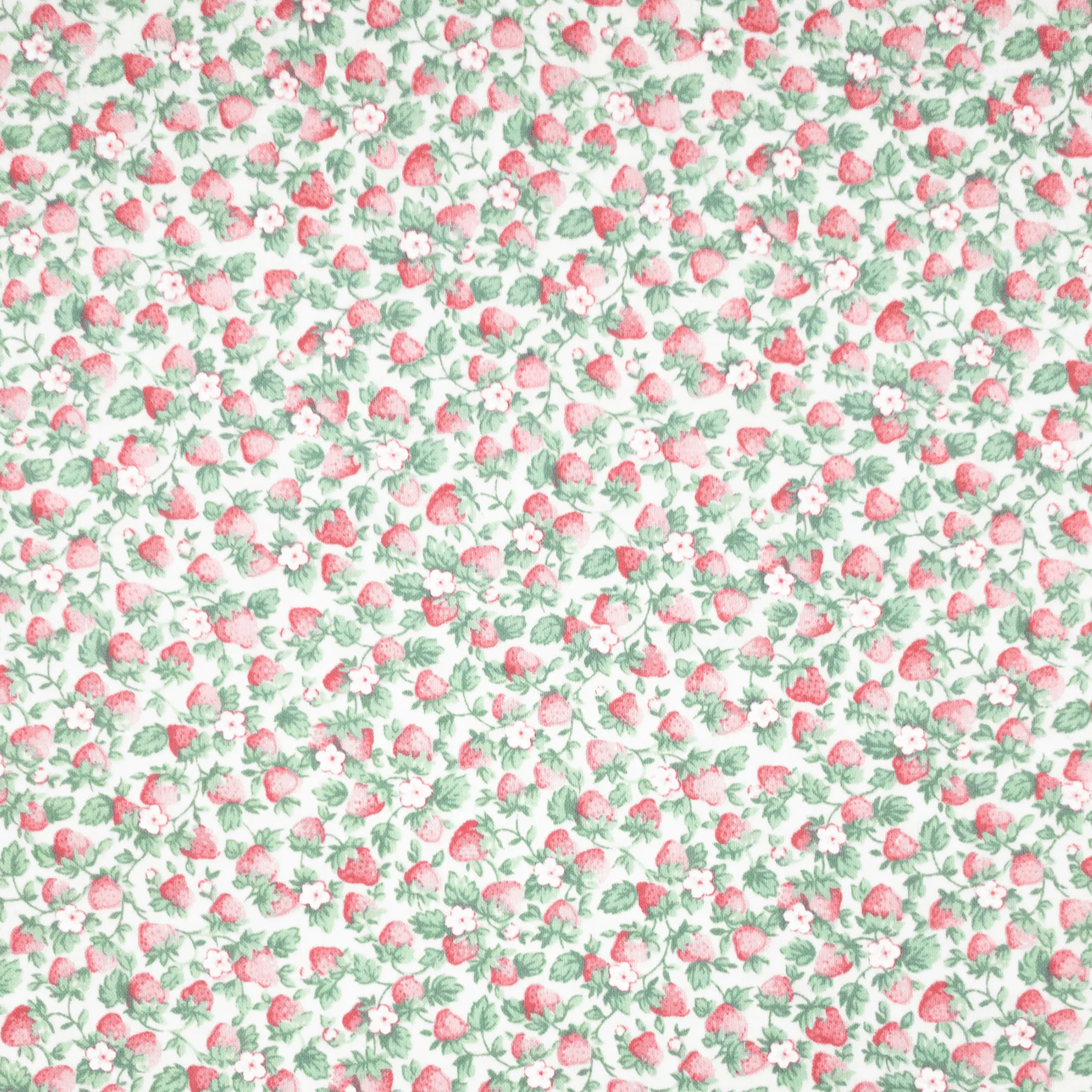 large hemmed-edge hair bow in strawberry