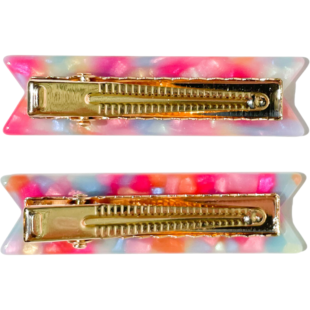 "best friends" hair clip