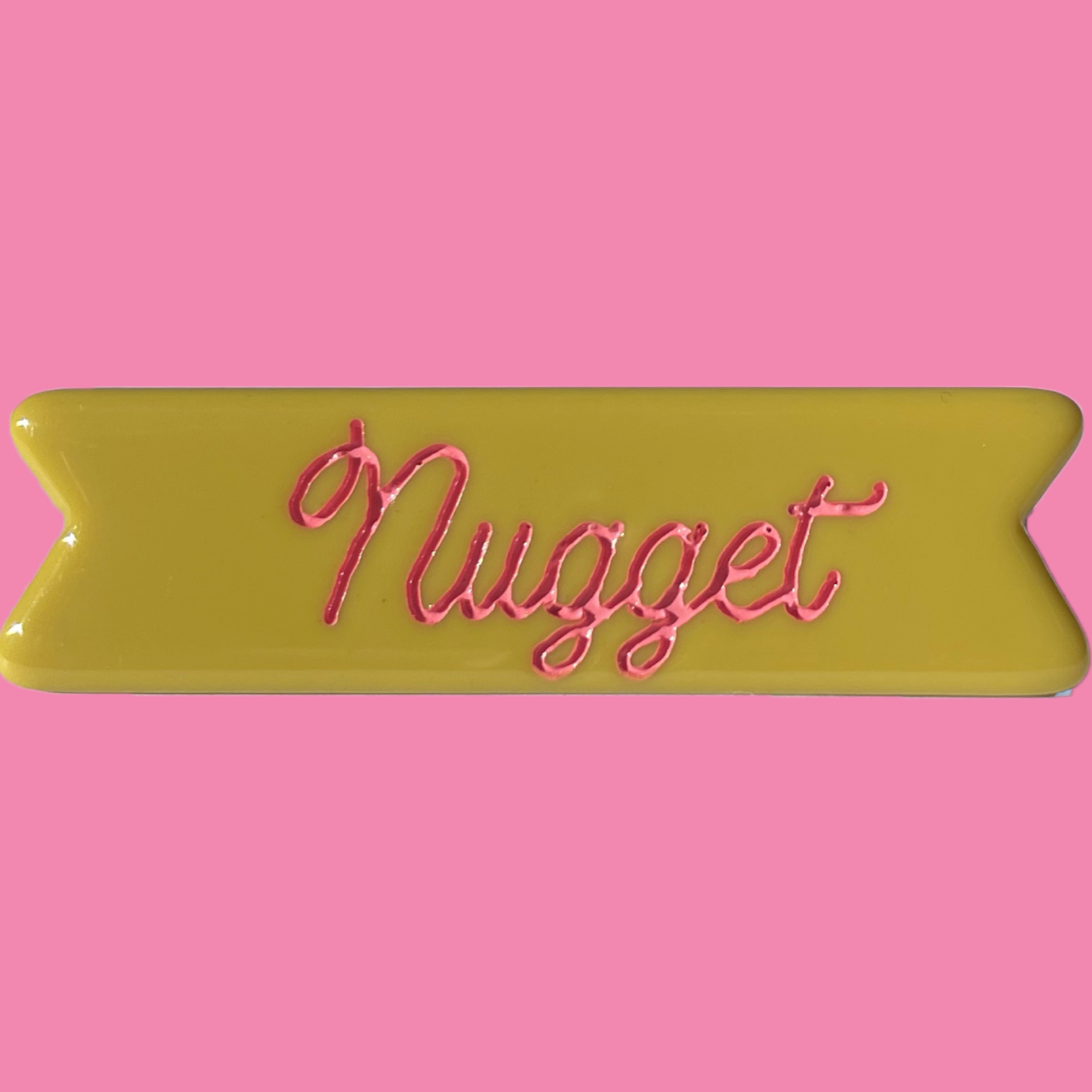 "nugget" hair clip