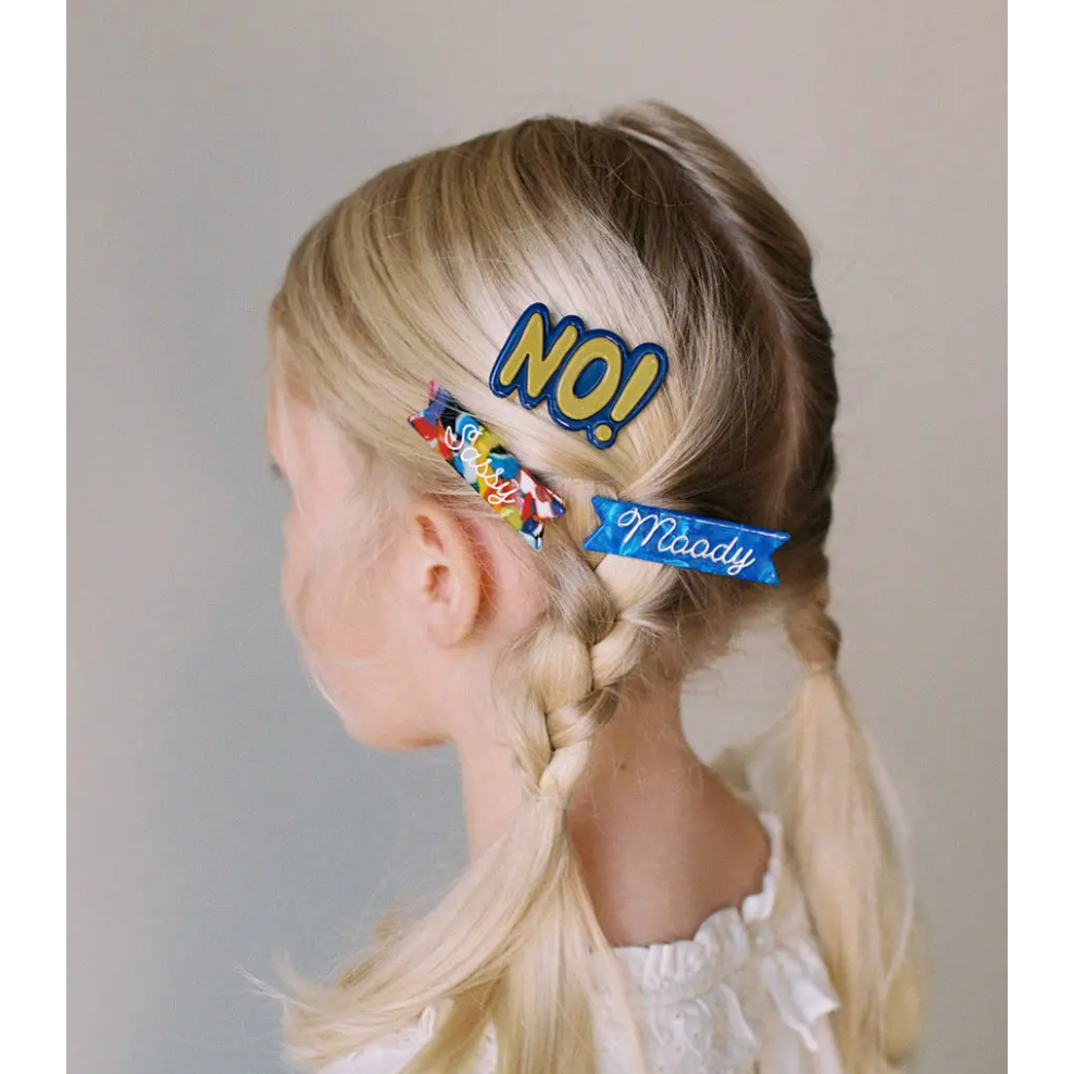 "sassy" hair clip