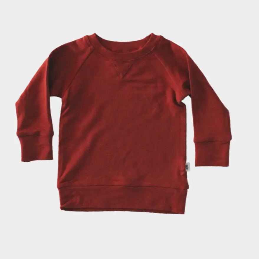 raglan sweatshirt in apple