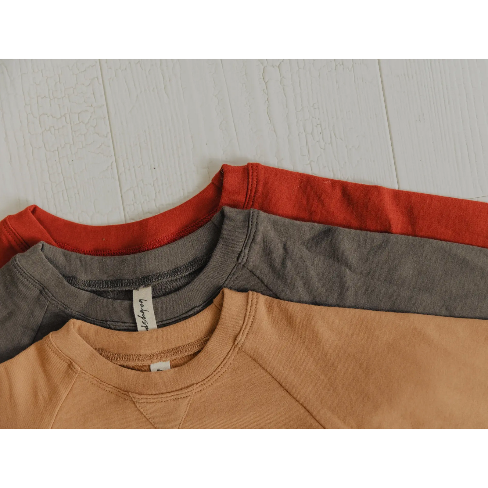 raglan sweatshirt in apple