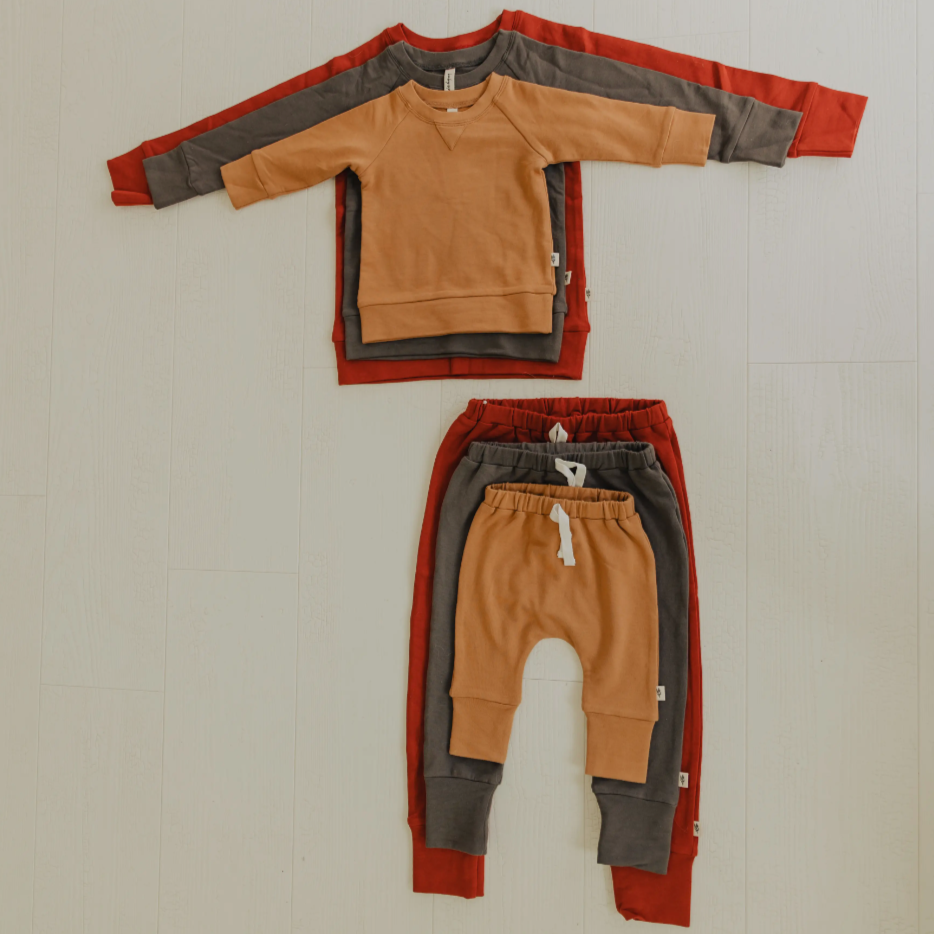 raglan sweatshirt in apple