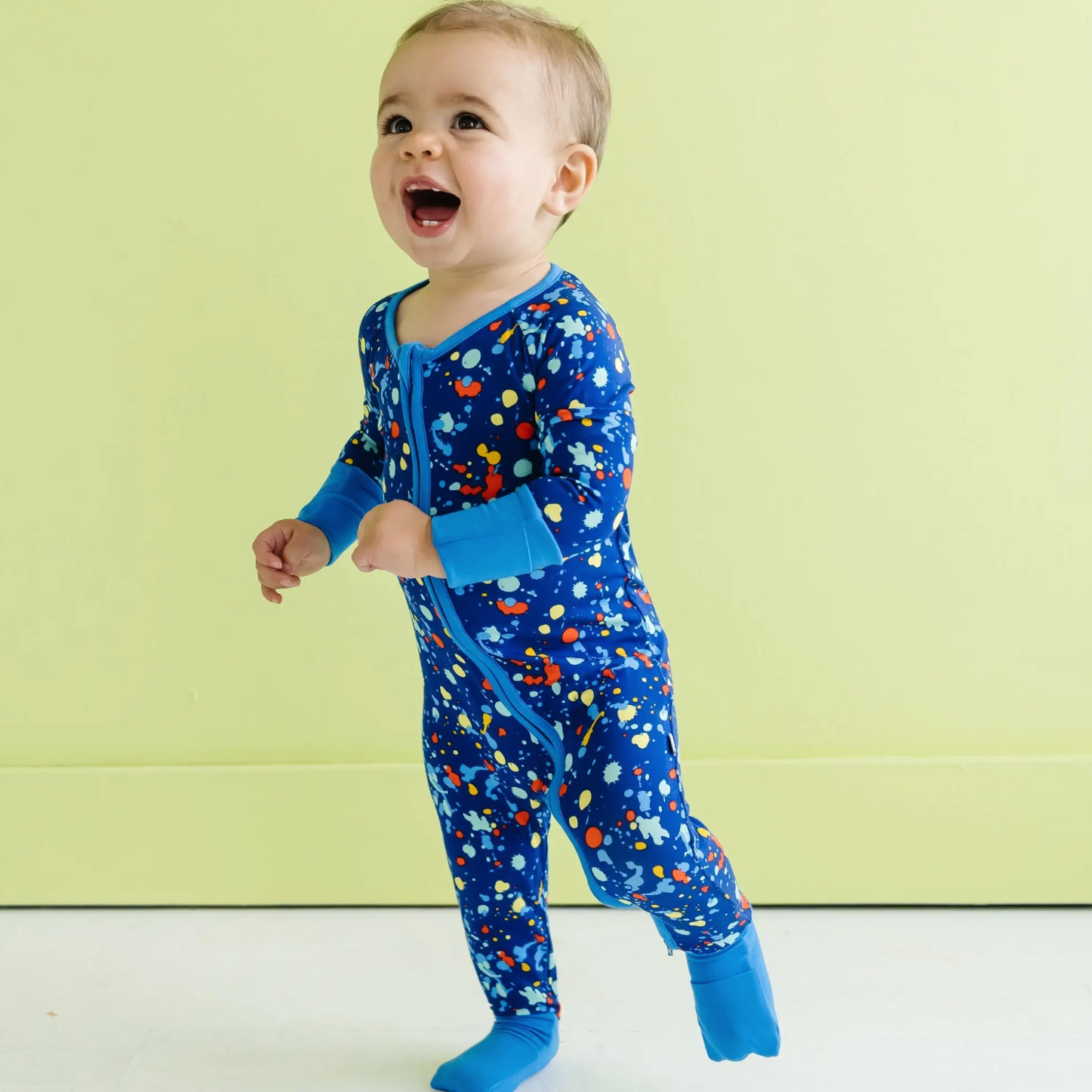 blue paint party zippy