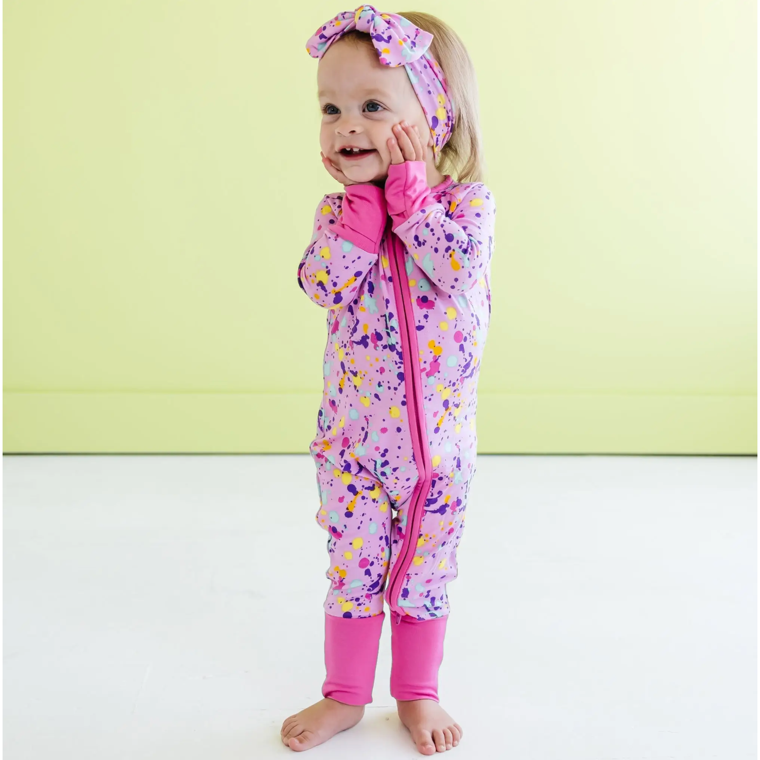 pink paint party zippy