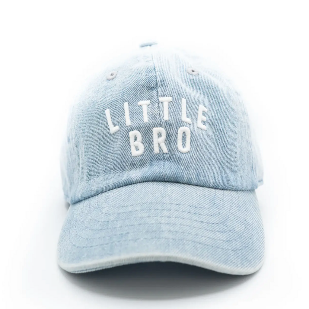 little bro hat in denim
