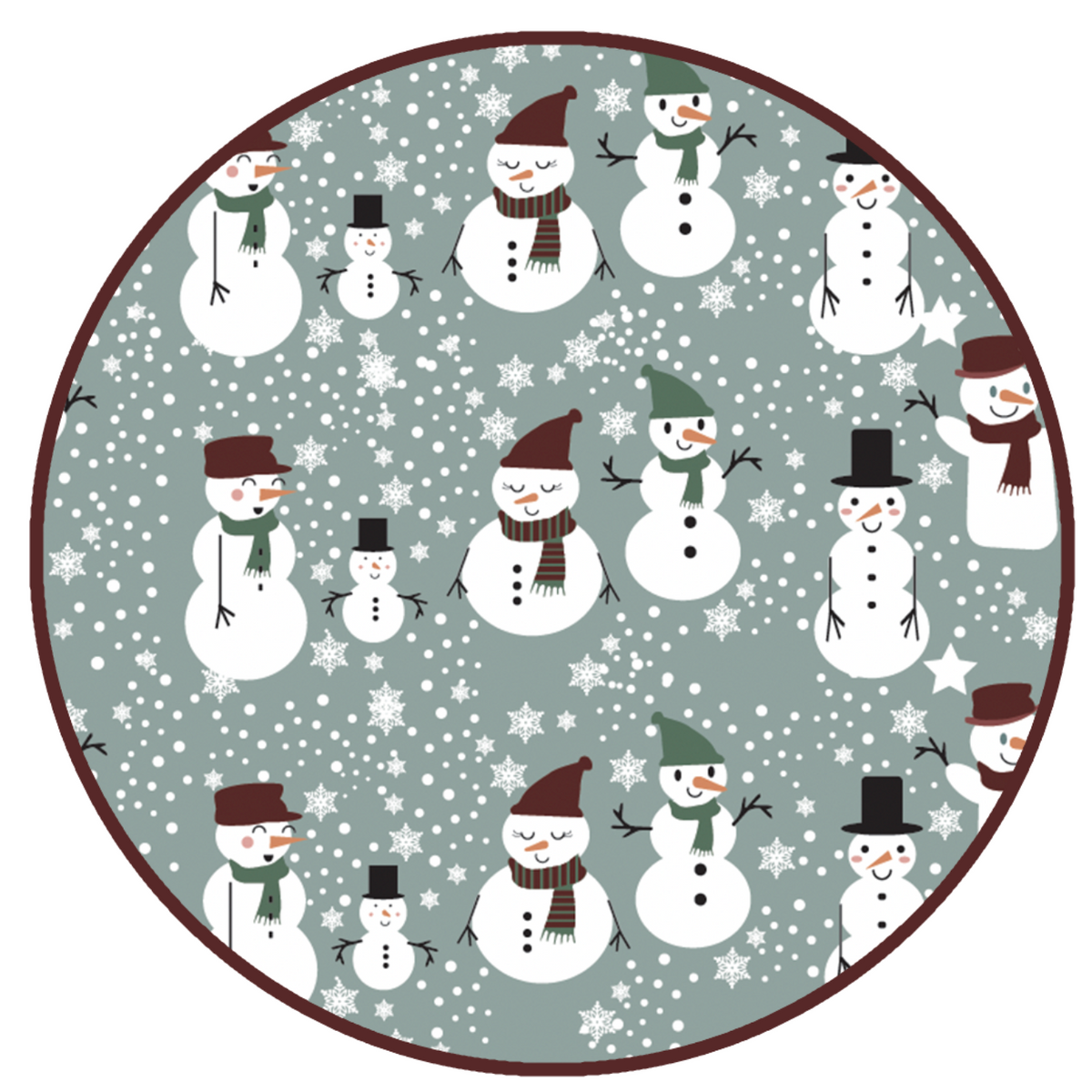 snow people bamboo baby convertible footie pajamas