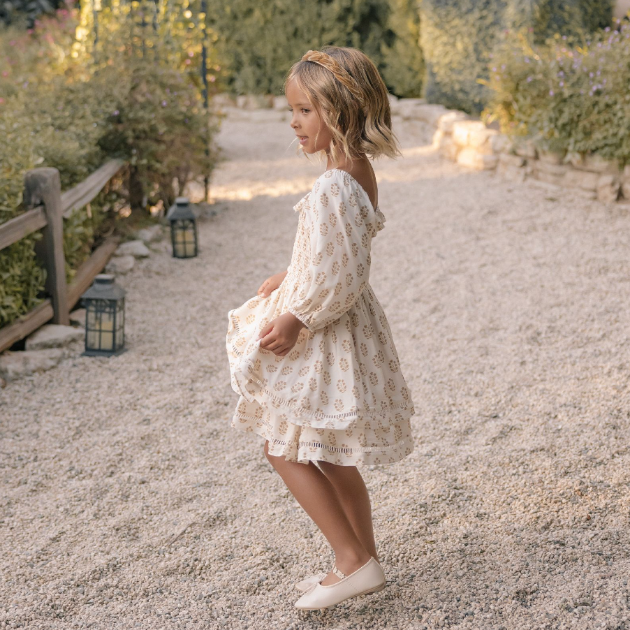 elodie dress | bouquet