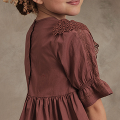 genevieve dress | wine