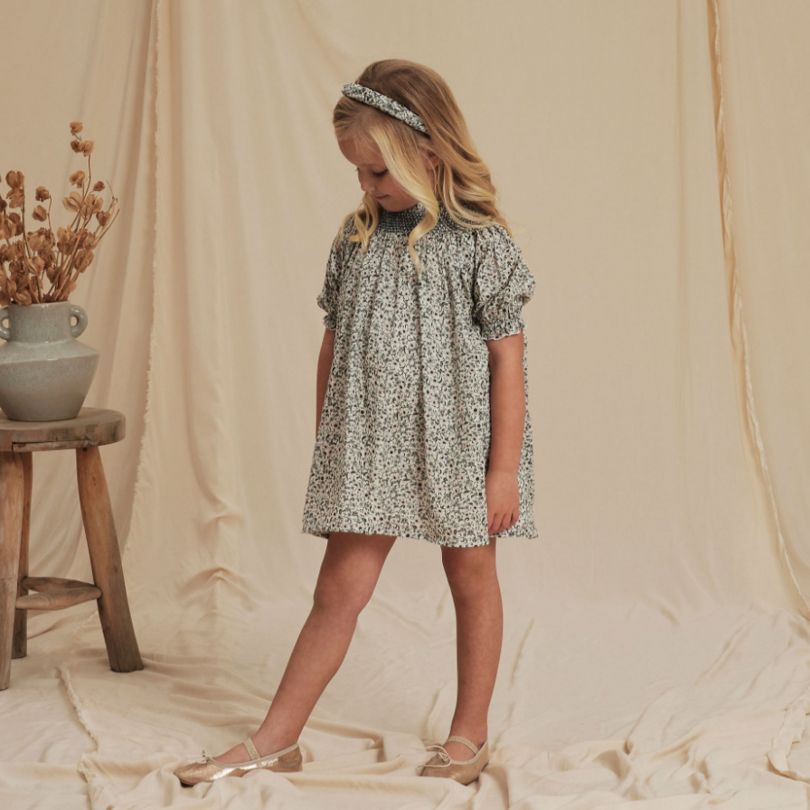 maddie dress | blue meadow