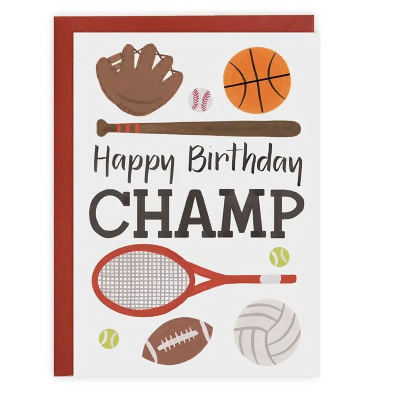 champ birthday card