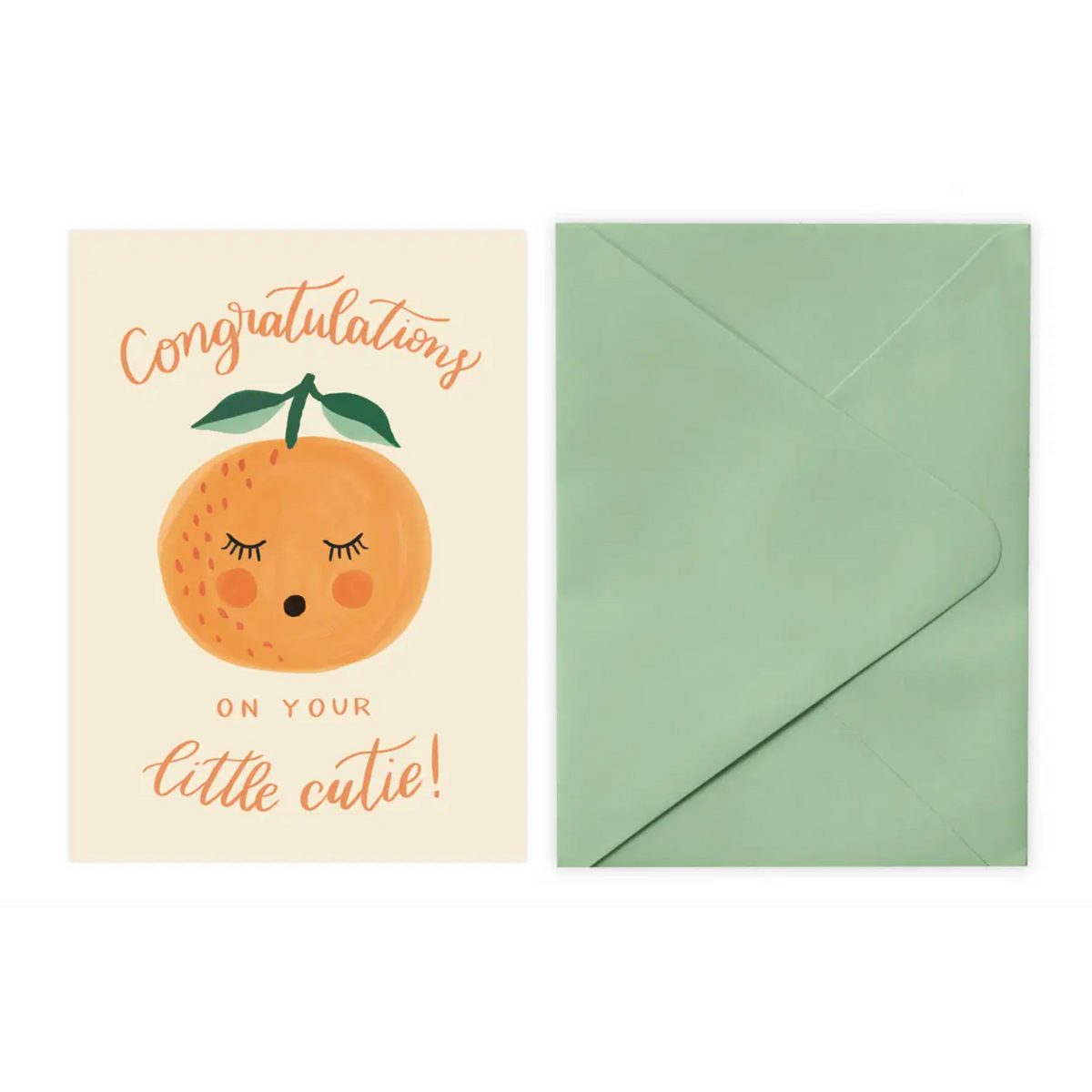 cutie baby card