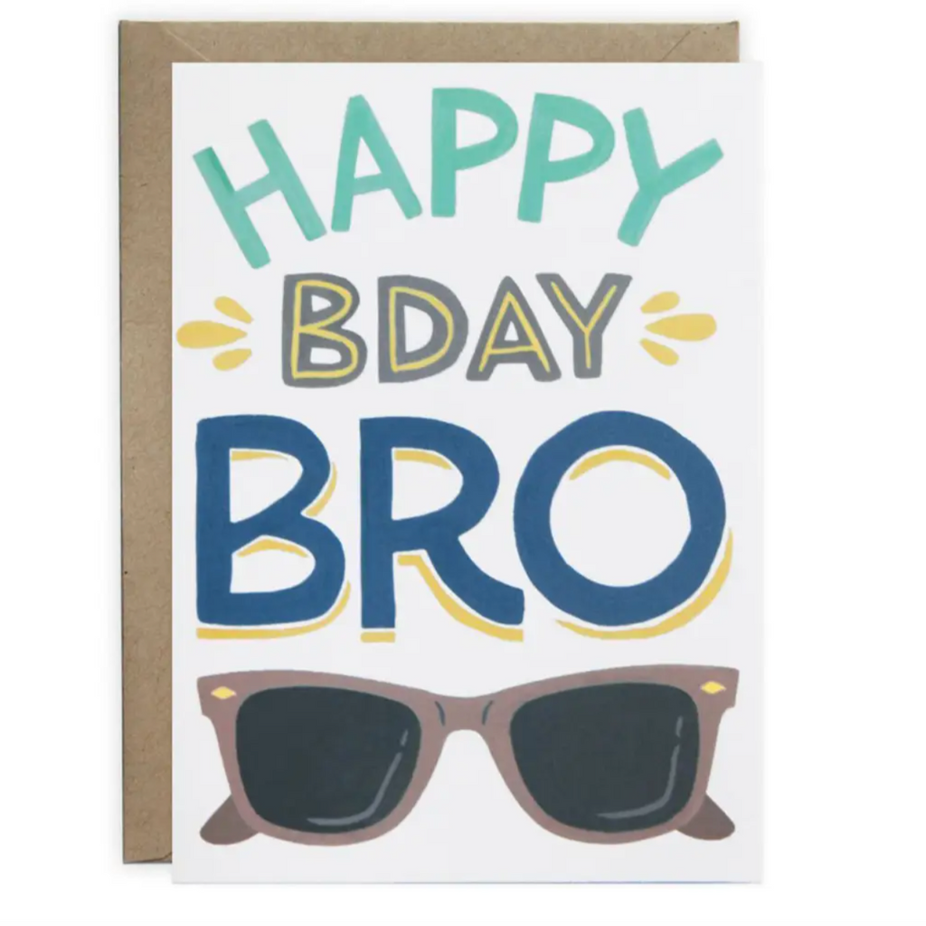 happy birthday bro birthday card